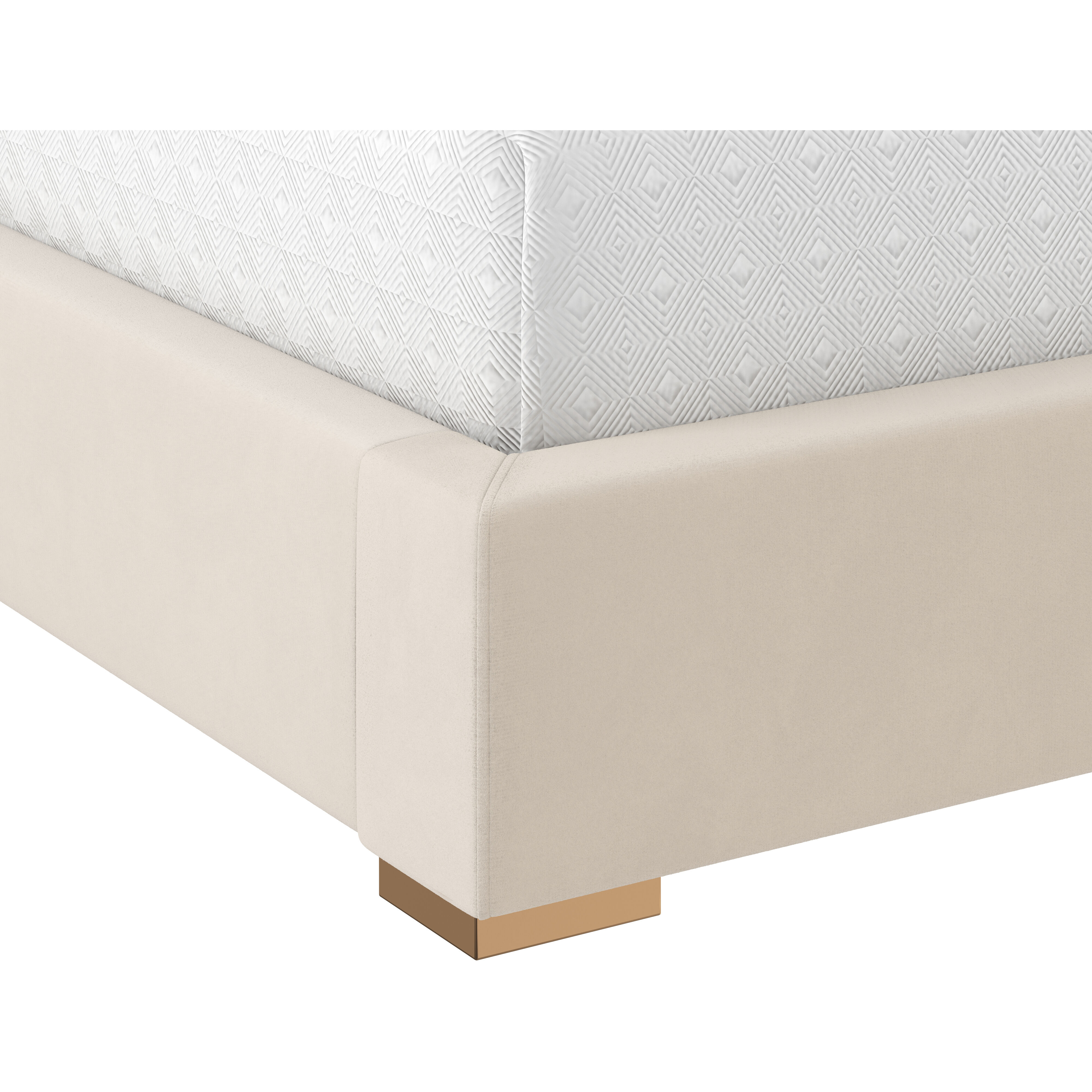 Alisha Meg Taupe Bed, King